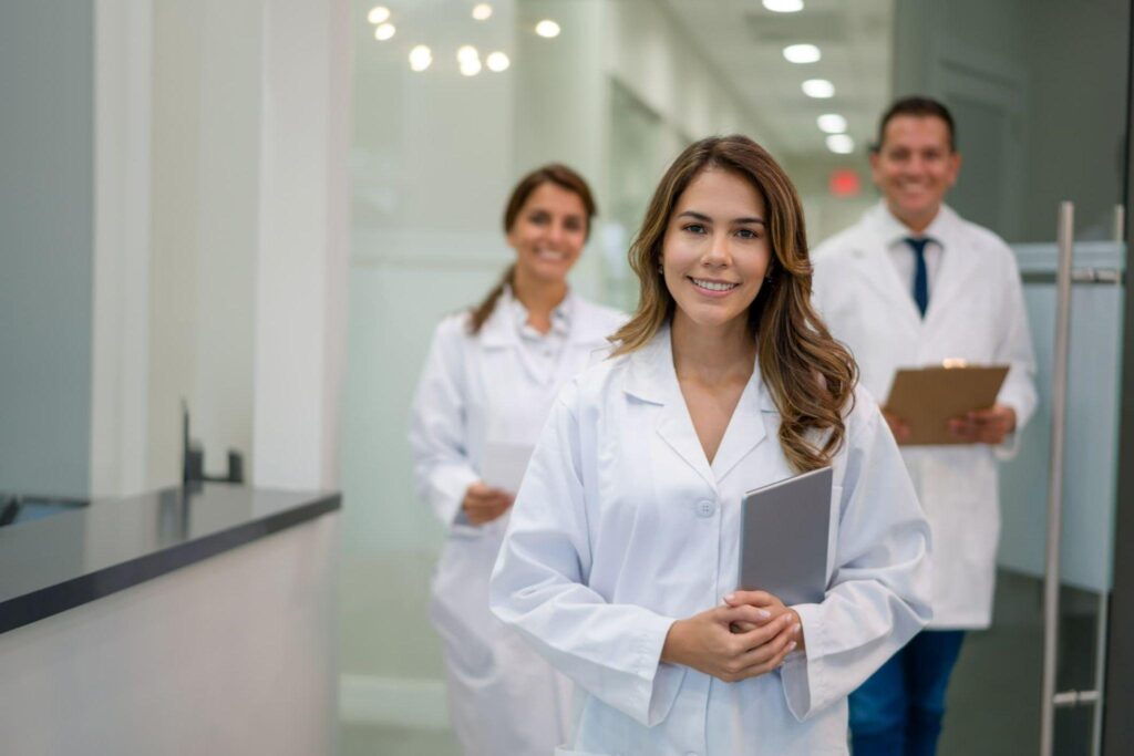 Dentist office staff