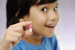 Dental antibiotic treatment for a child