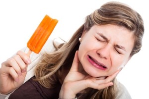 pain from sensitive teeth