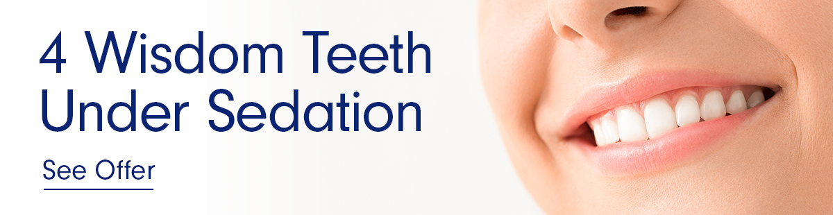 4 wisdom teeth removal with sedation offer at absolute dental