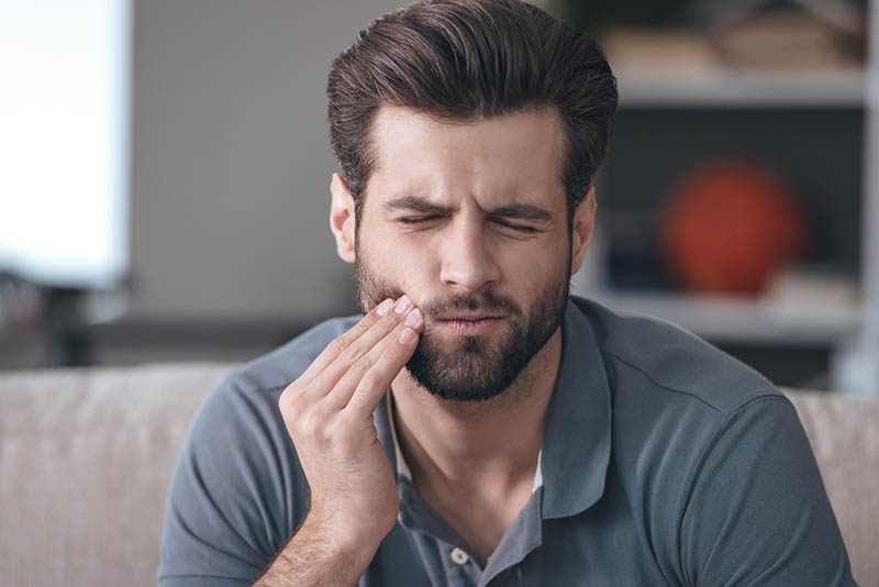 Patient with wisdom tooth pain in Carson City