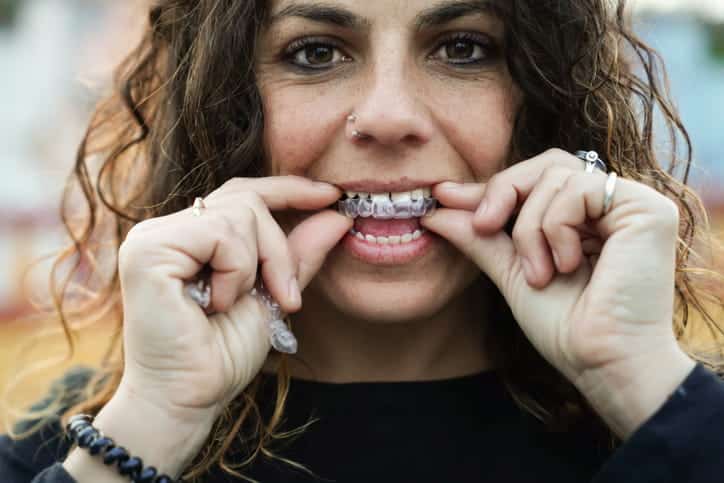 Las Vegas Woman With Braces 