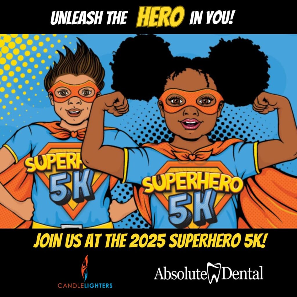 Candlelighters superheroe 5k
